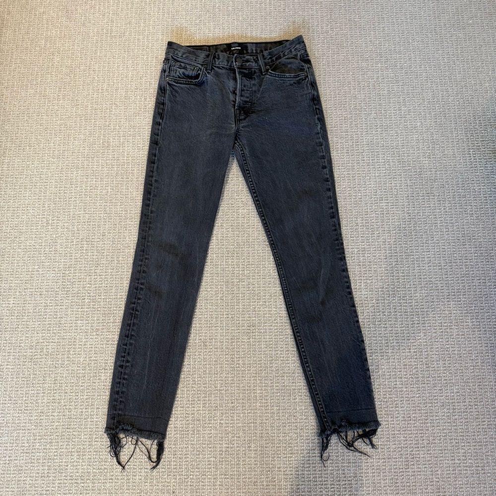 GRLFRND Yasmin mid-rise skinny jean in Lust for Life - size 25